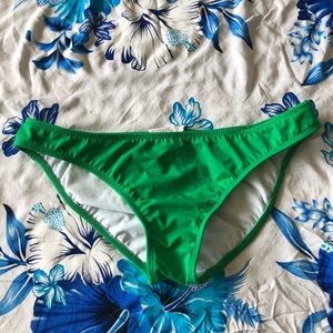 Roxy green bikini bottom